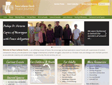 Tablet Screenshot of peacejourney.org